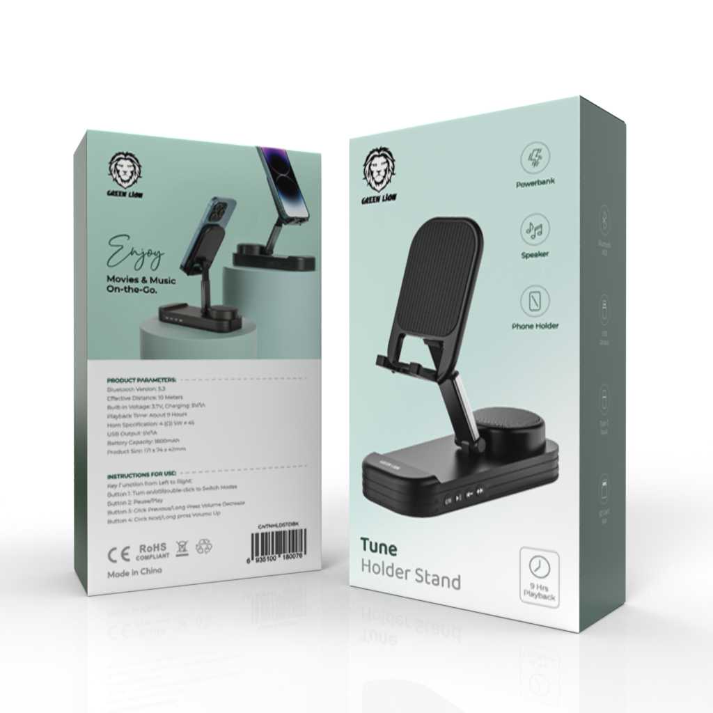 Green Lion Tune Holder Stand