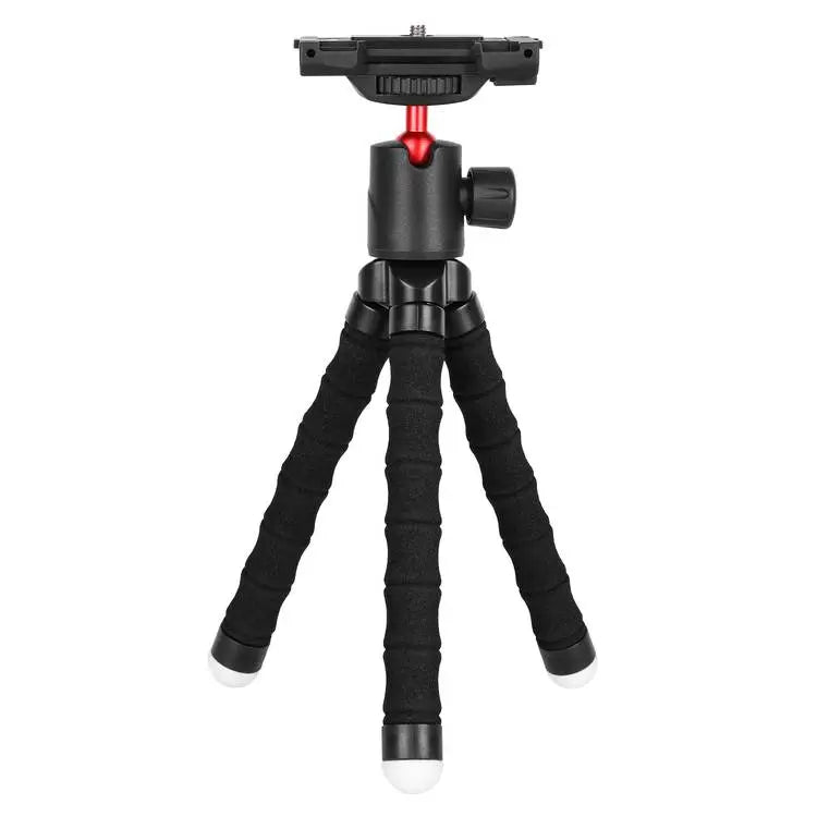 Porodo Flexible Versatile Folded Length Tripod 33Cm - Black