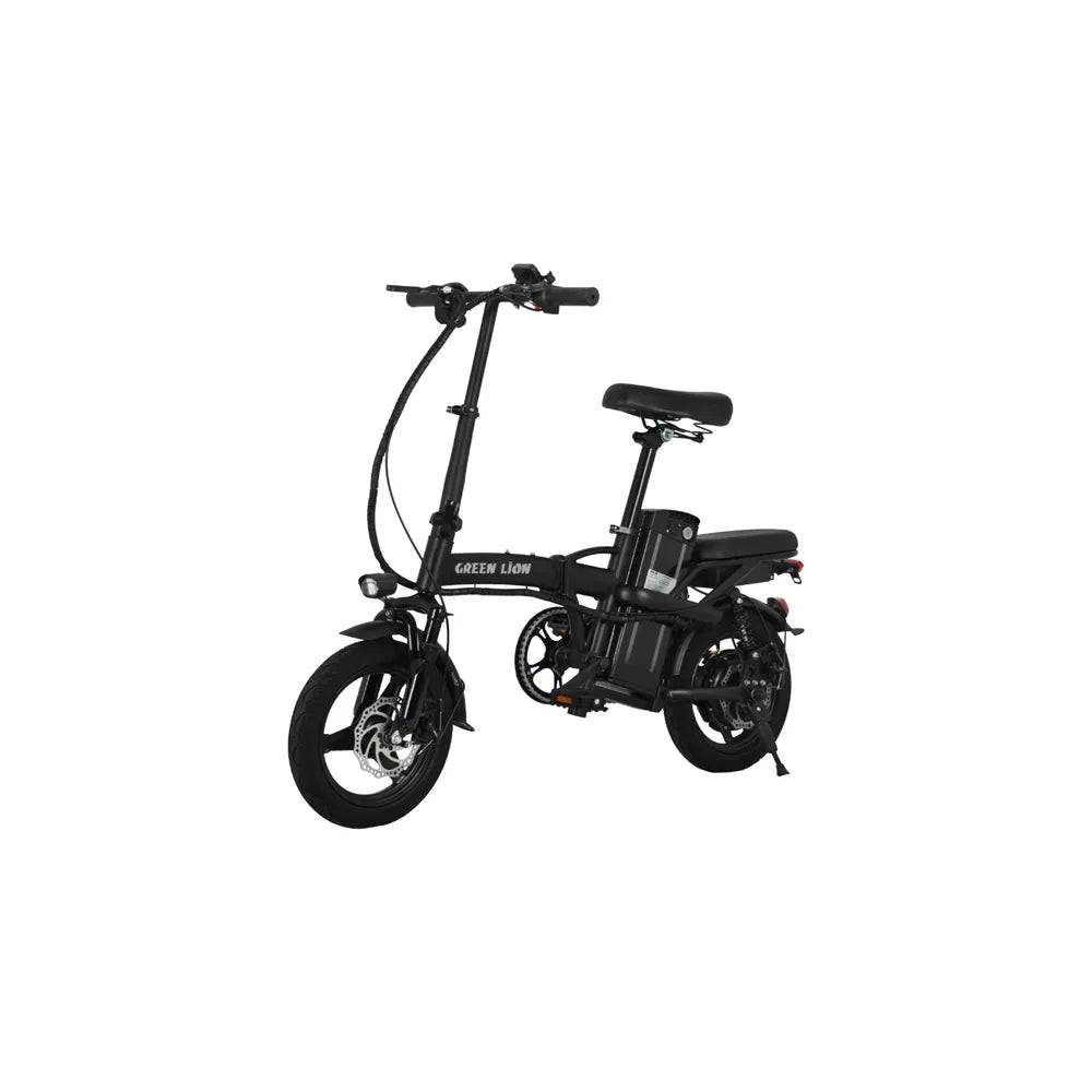 Green Lion GBK-100 Electric Bike - Black