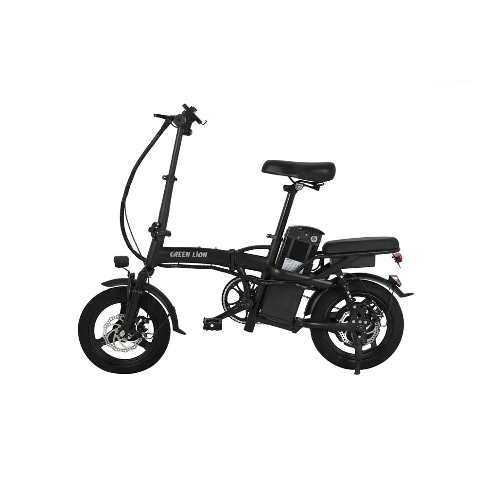 Green Lion GBK-100 Electric Bike - Black