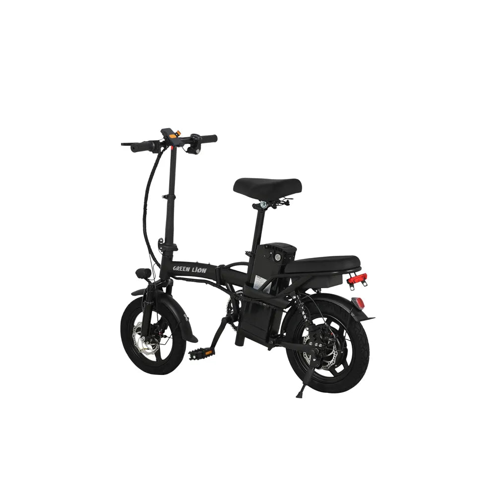 Green Lion GBK-100 Electric Bike - Black