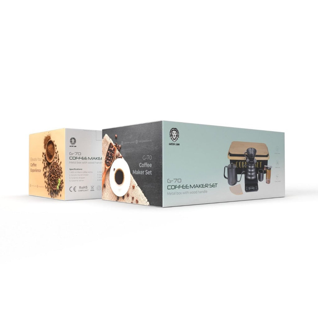 Green Lion G-70 Coffee Maker Set