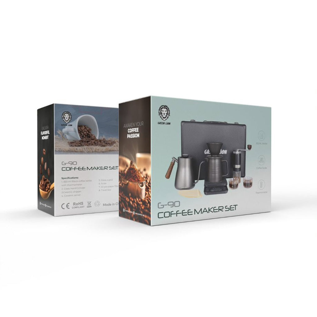 Green Lion G-90 Coffee Maker Set