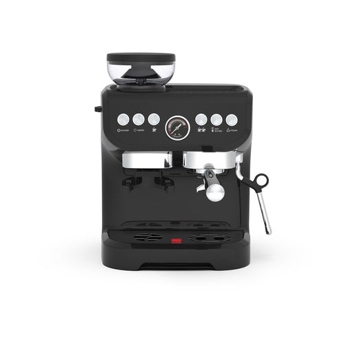 Lepresso Espresso Coffee Maker with Bean Grinder - Black