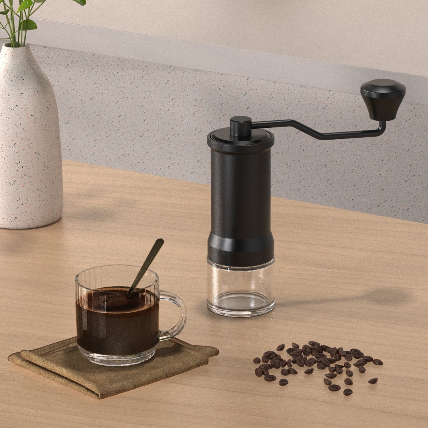 LePresso High Precision Conical Burr Grinder