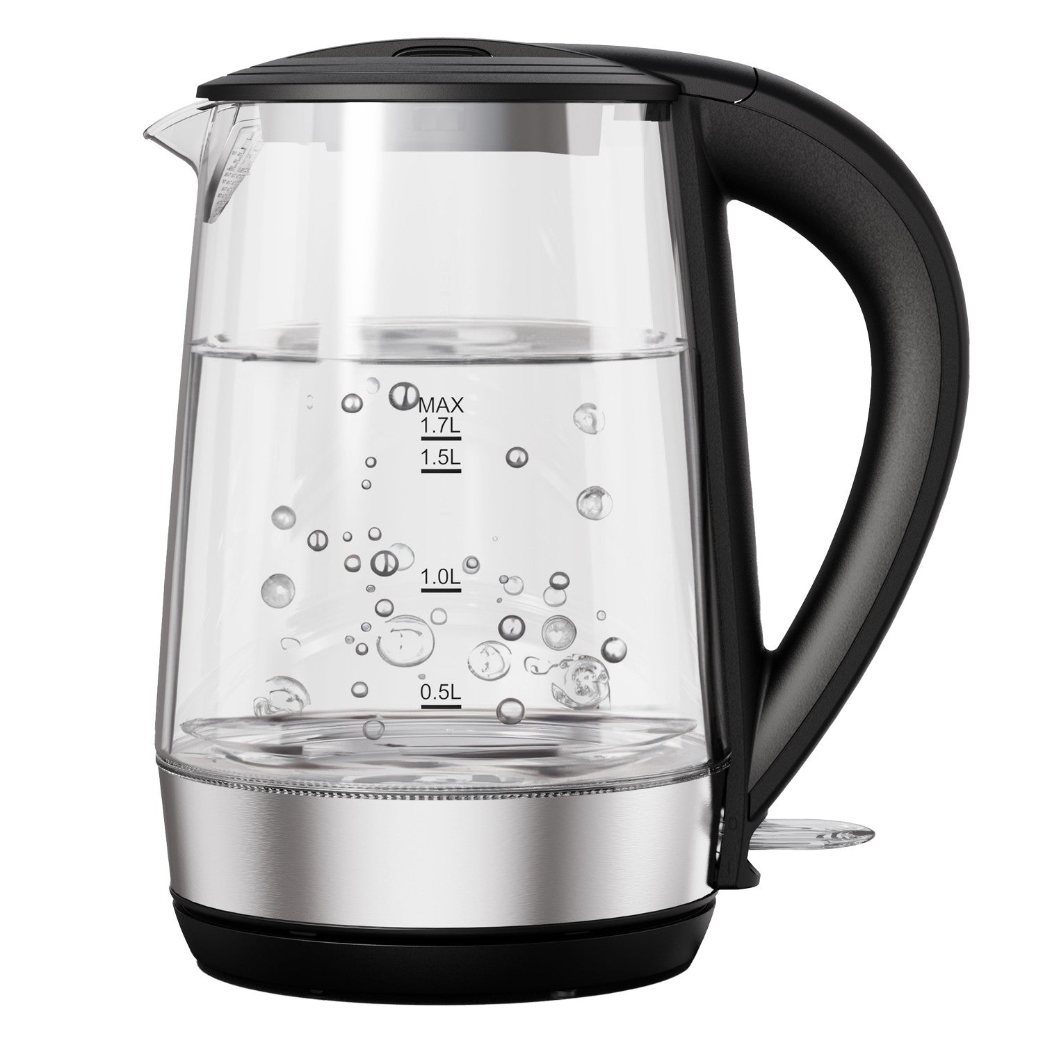 LePresso 360 Transparent Quick-Boil Glass Kettle