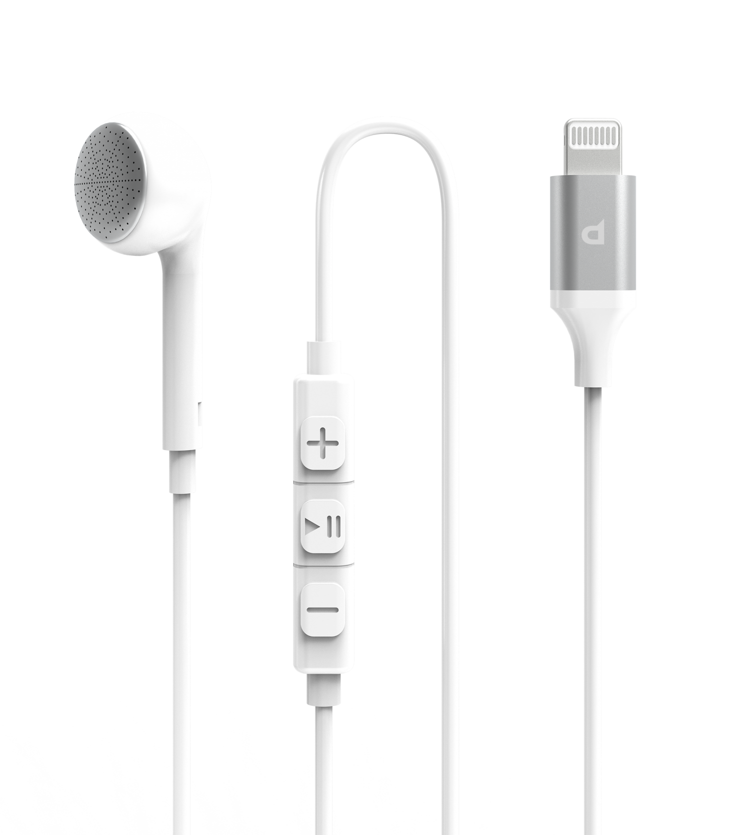 Powerology Mono Earphone Lightning Connector