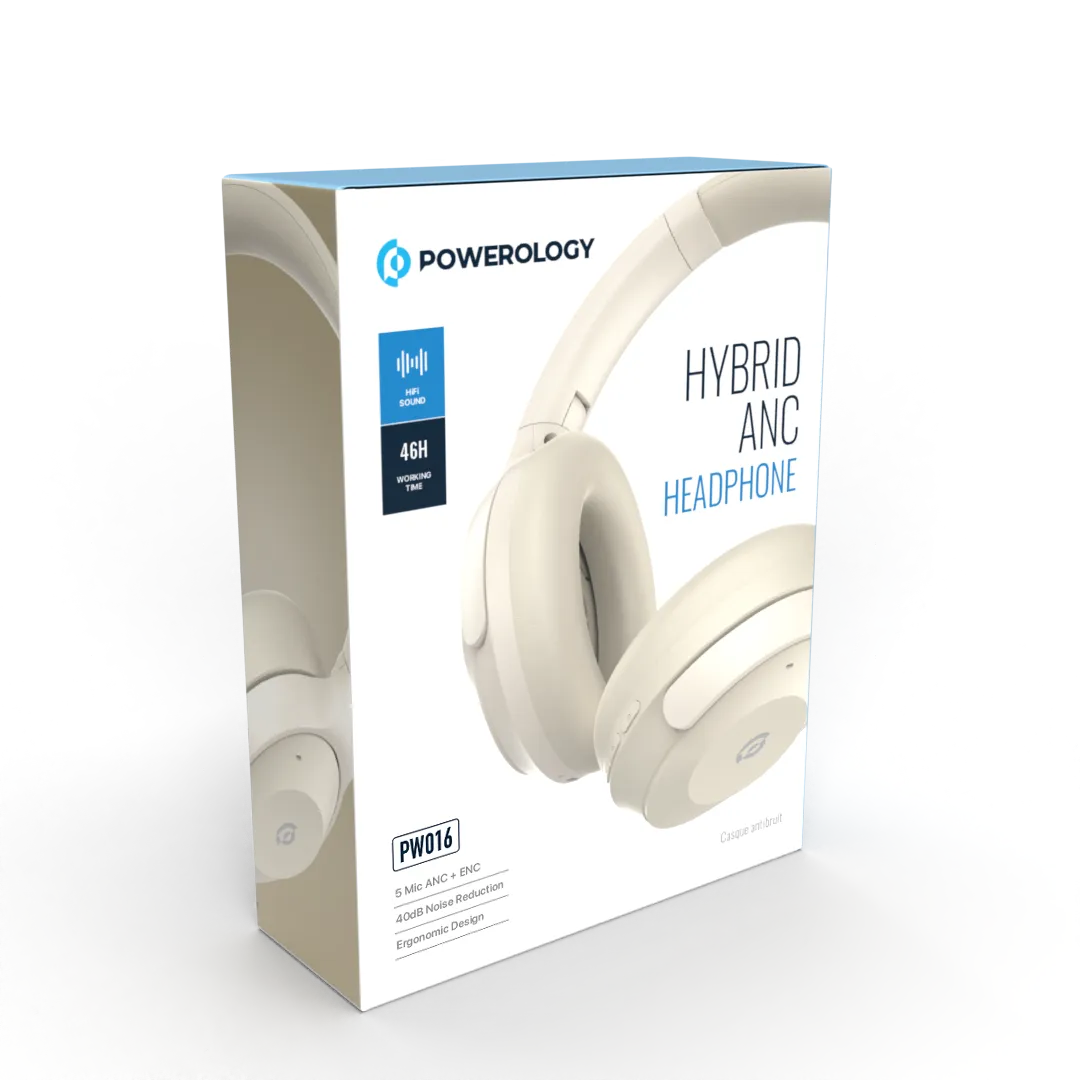 Powerology Hybrid ANC Headphone