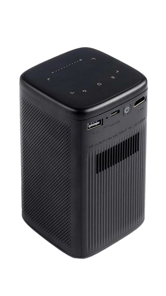 PORODO ANDROID 9.0 960*540P DLP PORTABLE PROJECTOR - BLACK