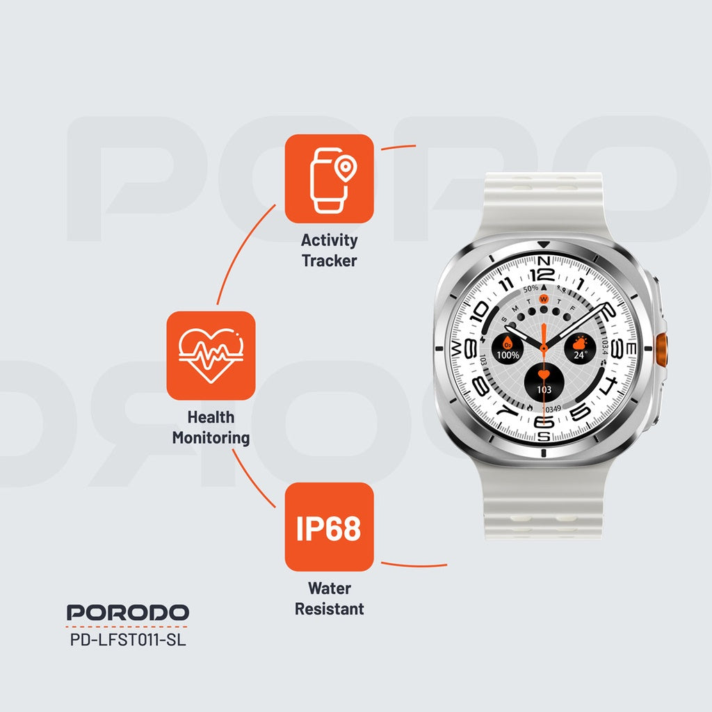 Porodo Voyager Smart Watch