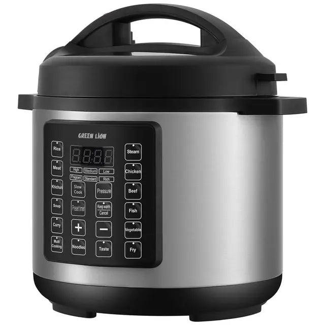 Green Lion 8L Electric Pressure Cooker - Black