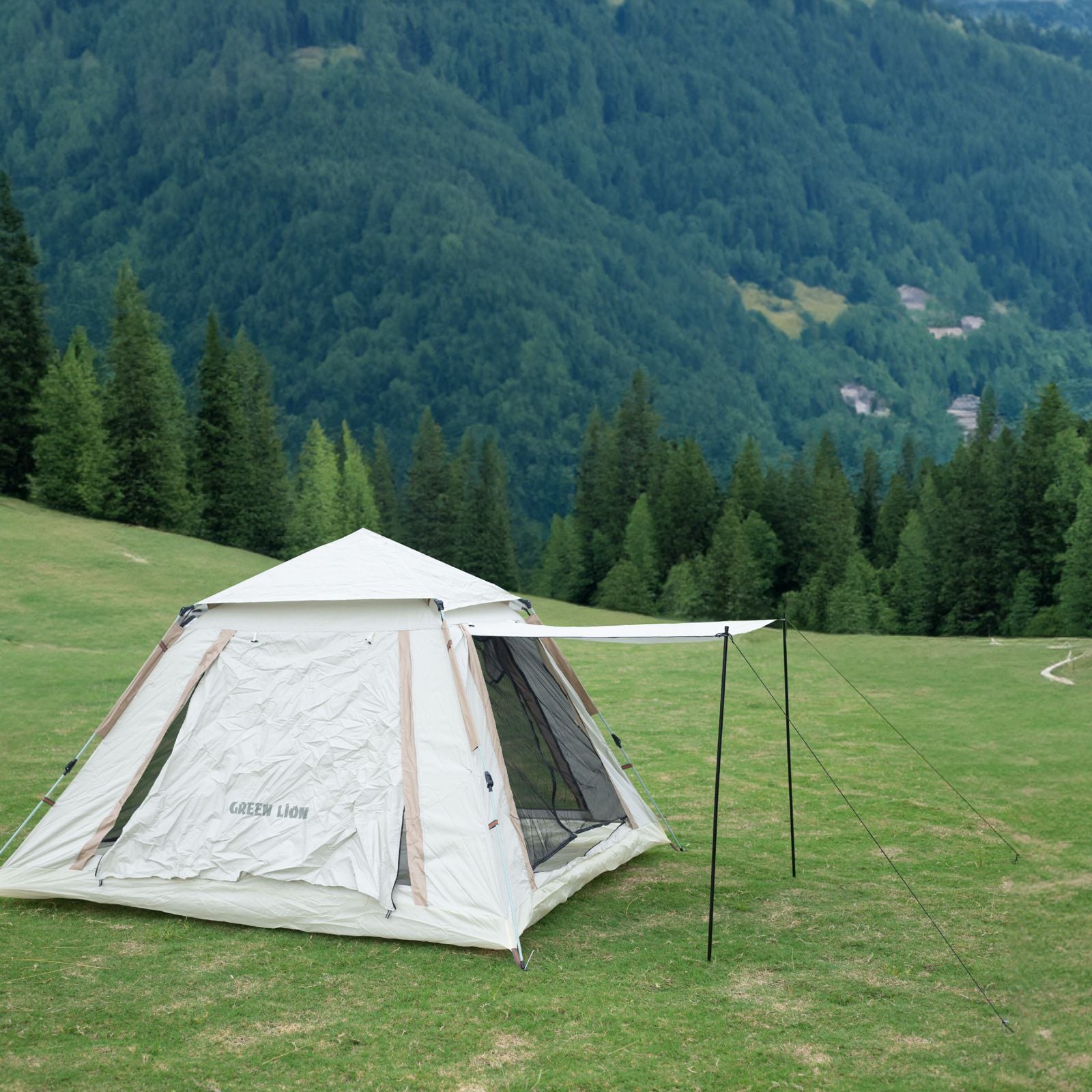 Green Lion GT-6 Camping Tent - Biege