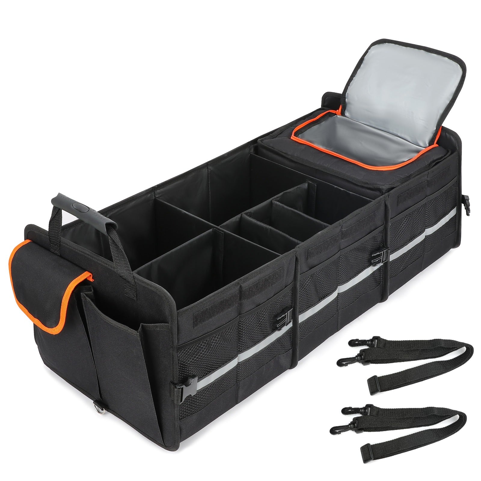 Green Lion Car Trunk Organizer - Black