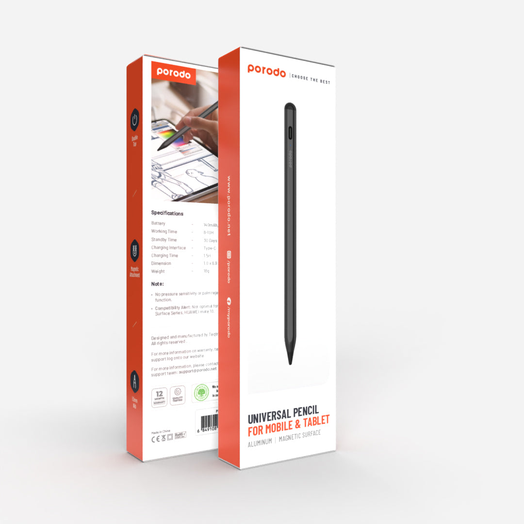 Porodo Universal Smart Pencil For Mobile & Tablet