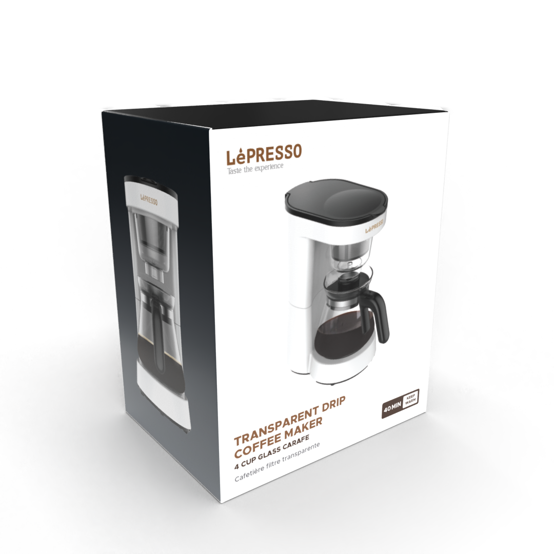 LePresso Drip Coffee Machine BS plug 0.75L - White