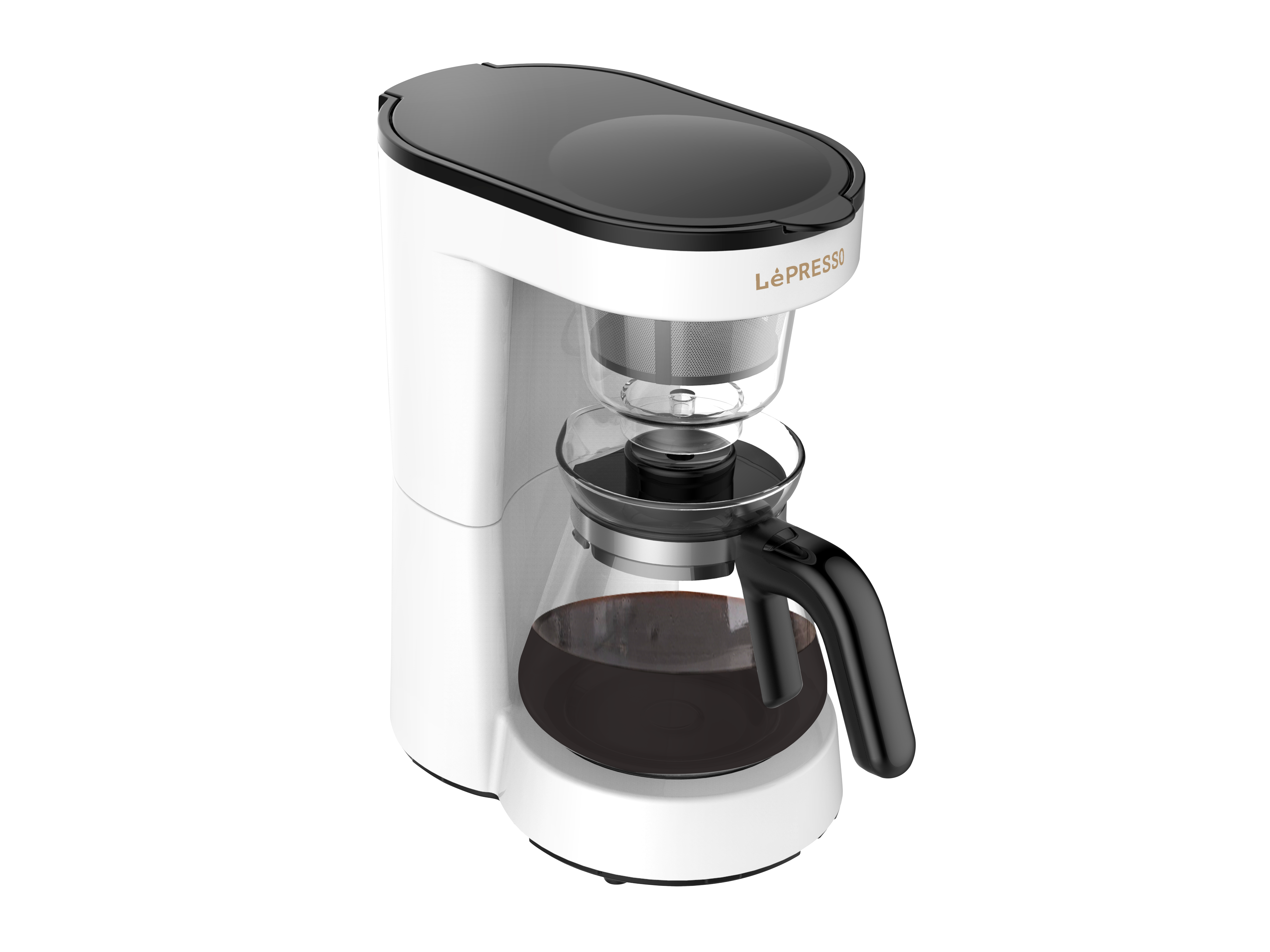 LePresso Drip Coffee Machine BS plug 0.75L - White