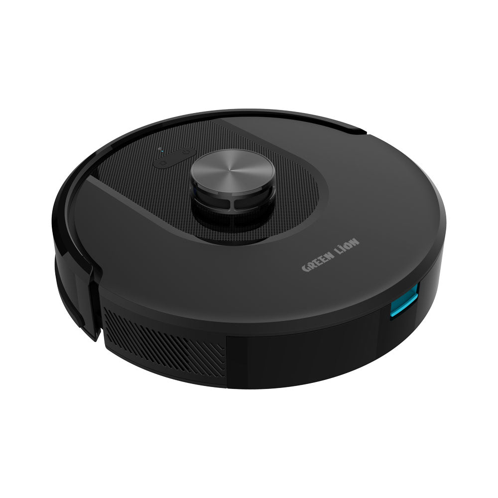 Green Lion Smart Robot Vacuum Cleaner - Black