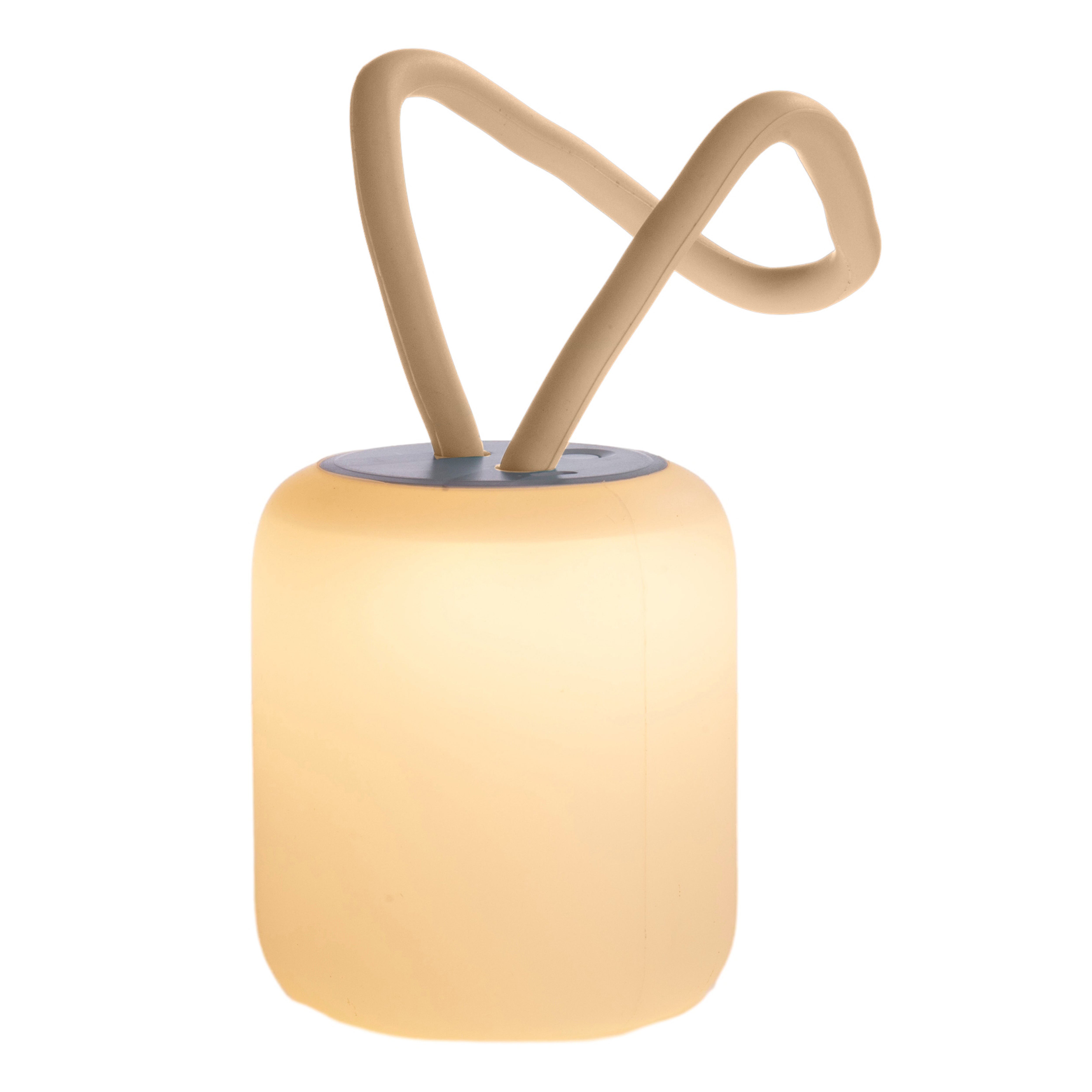 Porodo Lifestyle Soft Silicon Mini Camping Lamp - Light Brown