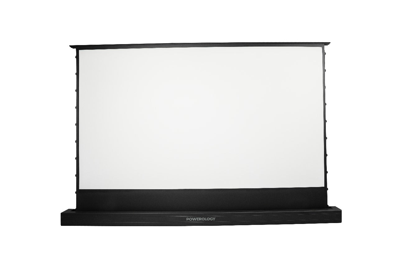 Powerology 100’Motorised Projector Screen - White