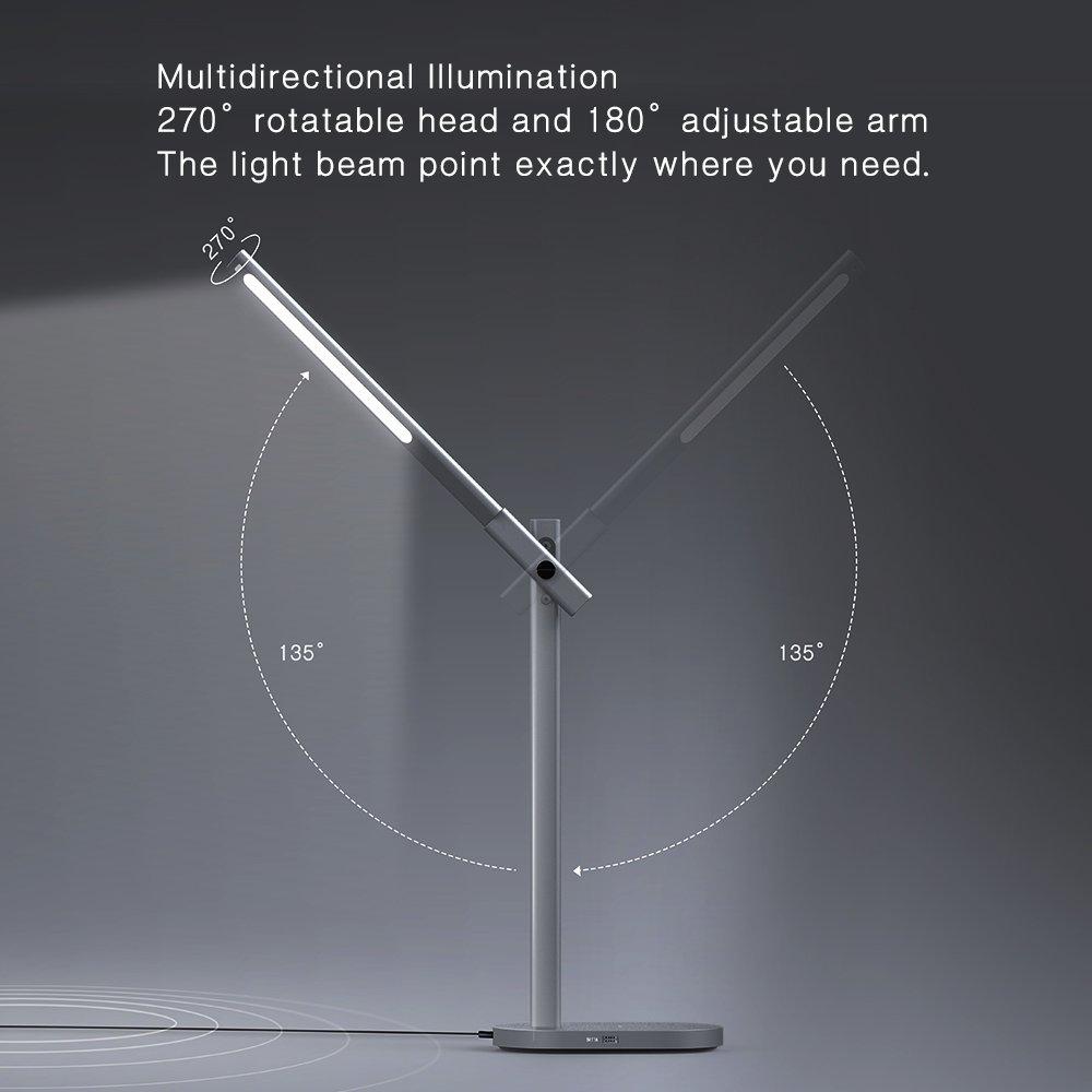 Momax Q.Led Desk lamp with wireless charging base (10W)