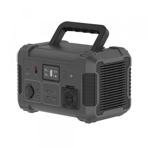 Powerology Portable Power Generator 140400mAh 500W QC 18W PD 45W - Black