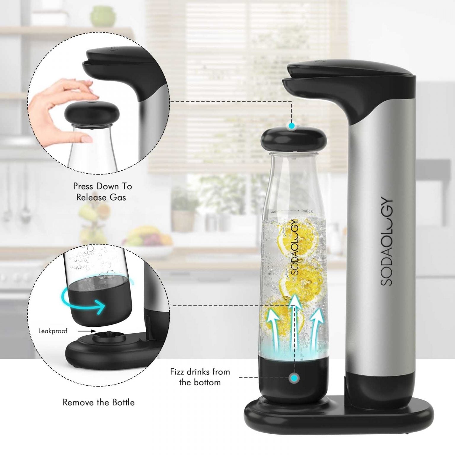 Sodaology AllFizz Soda Maker