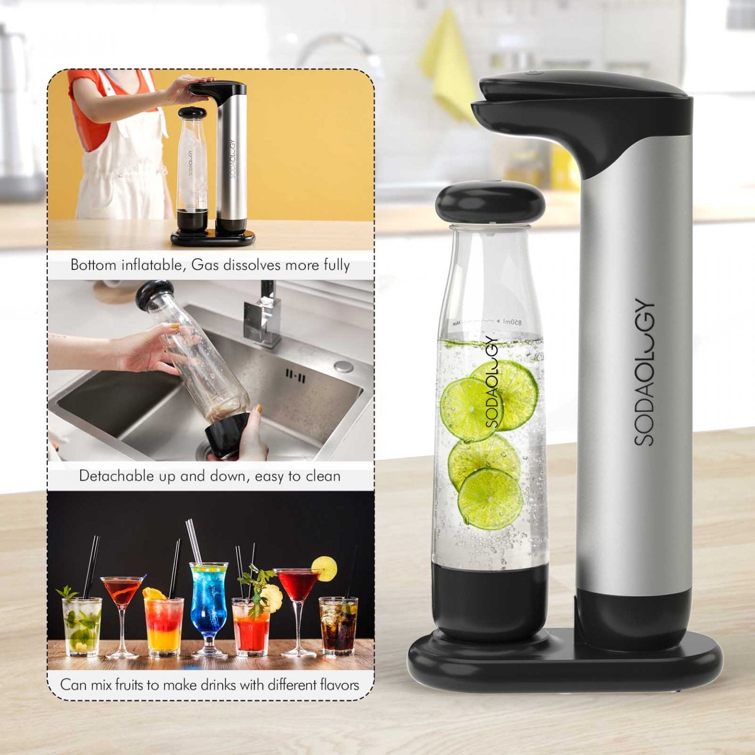 Sodaology AllFizz Soda Maker