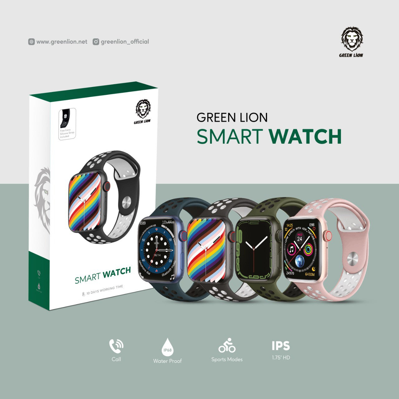 Green Lion Ultimate Smart Watch