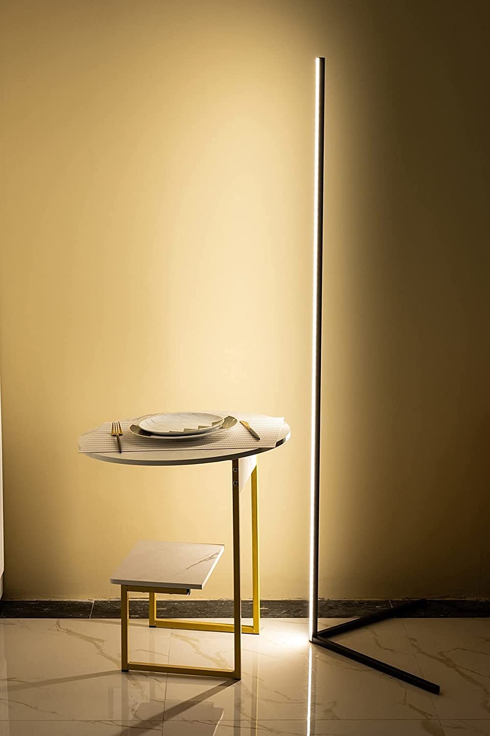 LED Corner Floor Lamp