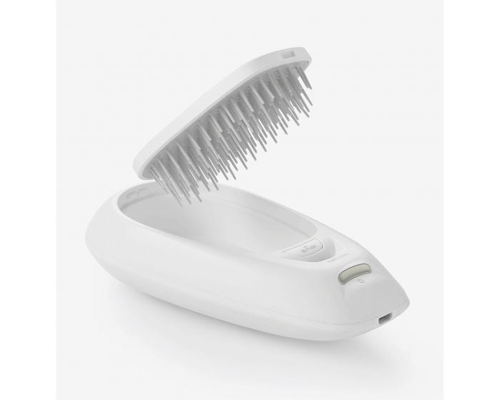 Wellskins Portable Anion Hair Care Comb With Fast Charging - White